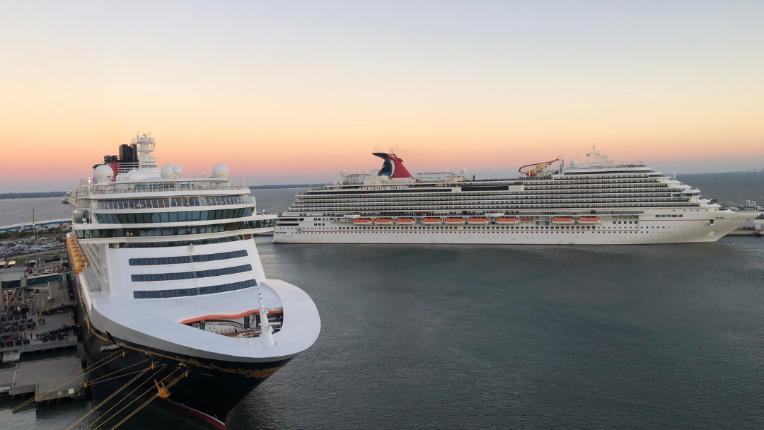 Port Canaveral terminals near the Space Coast