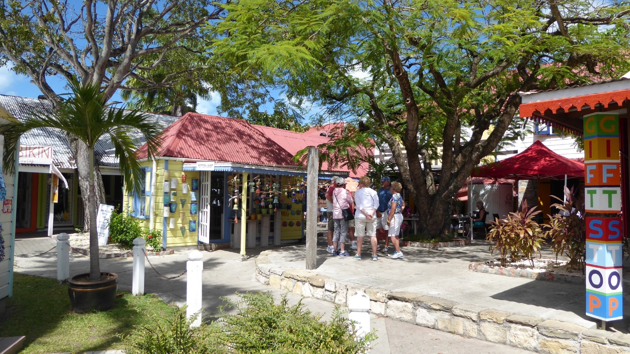 St Johns Antifua Shopping