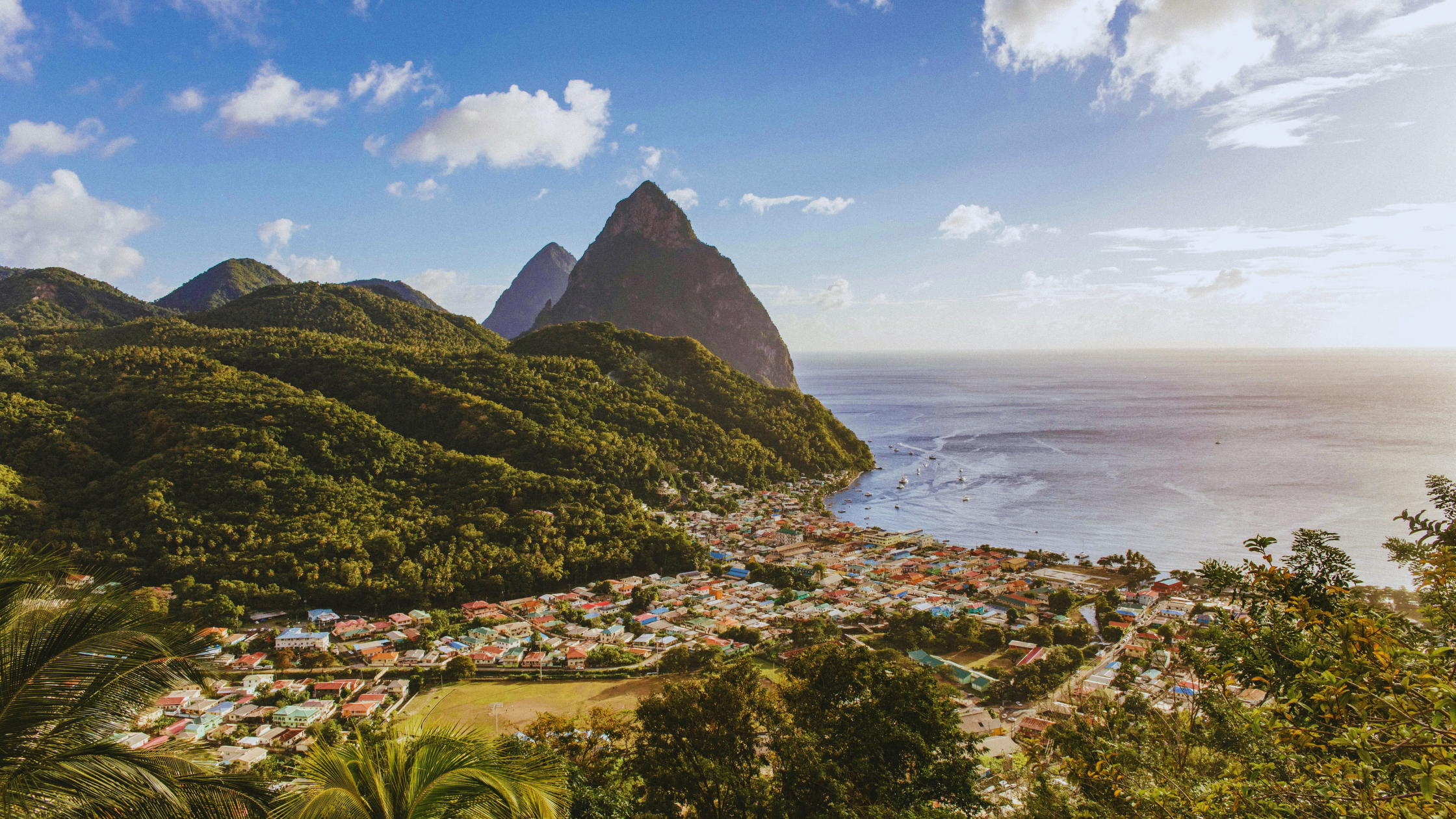 Antigua, The Pitons