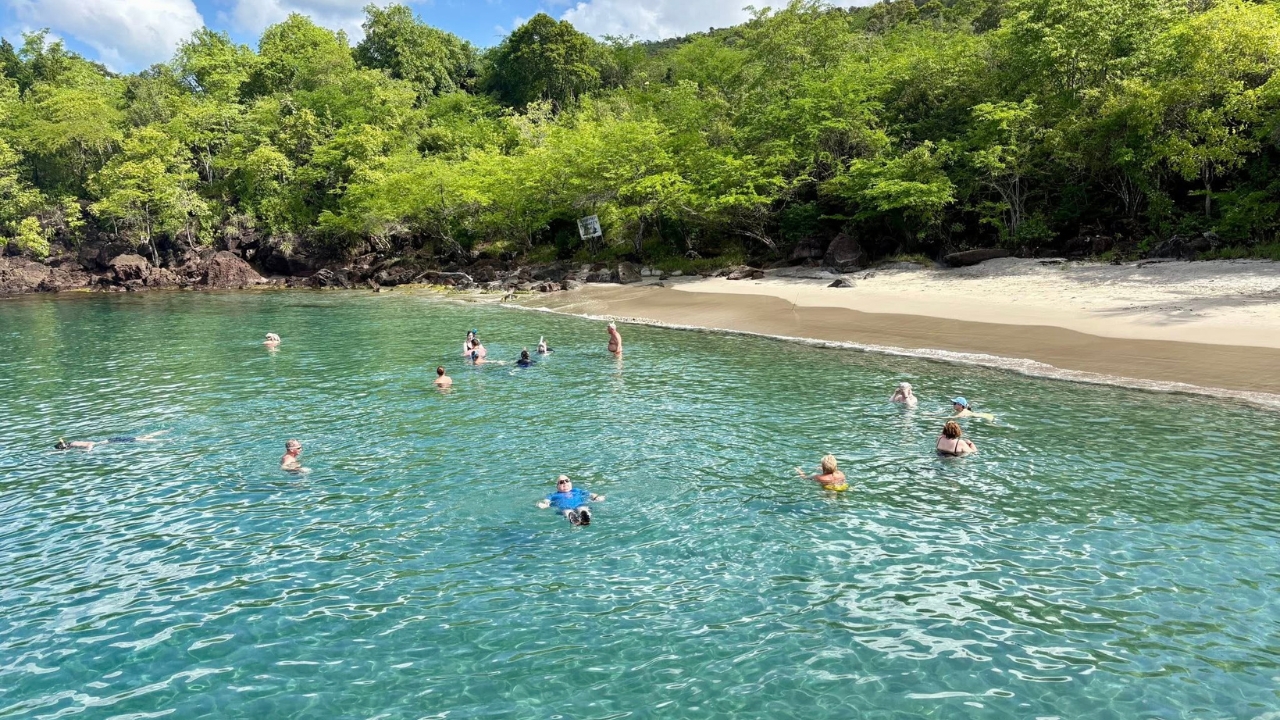Snorkelling Anse Conchon Beach